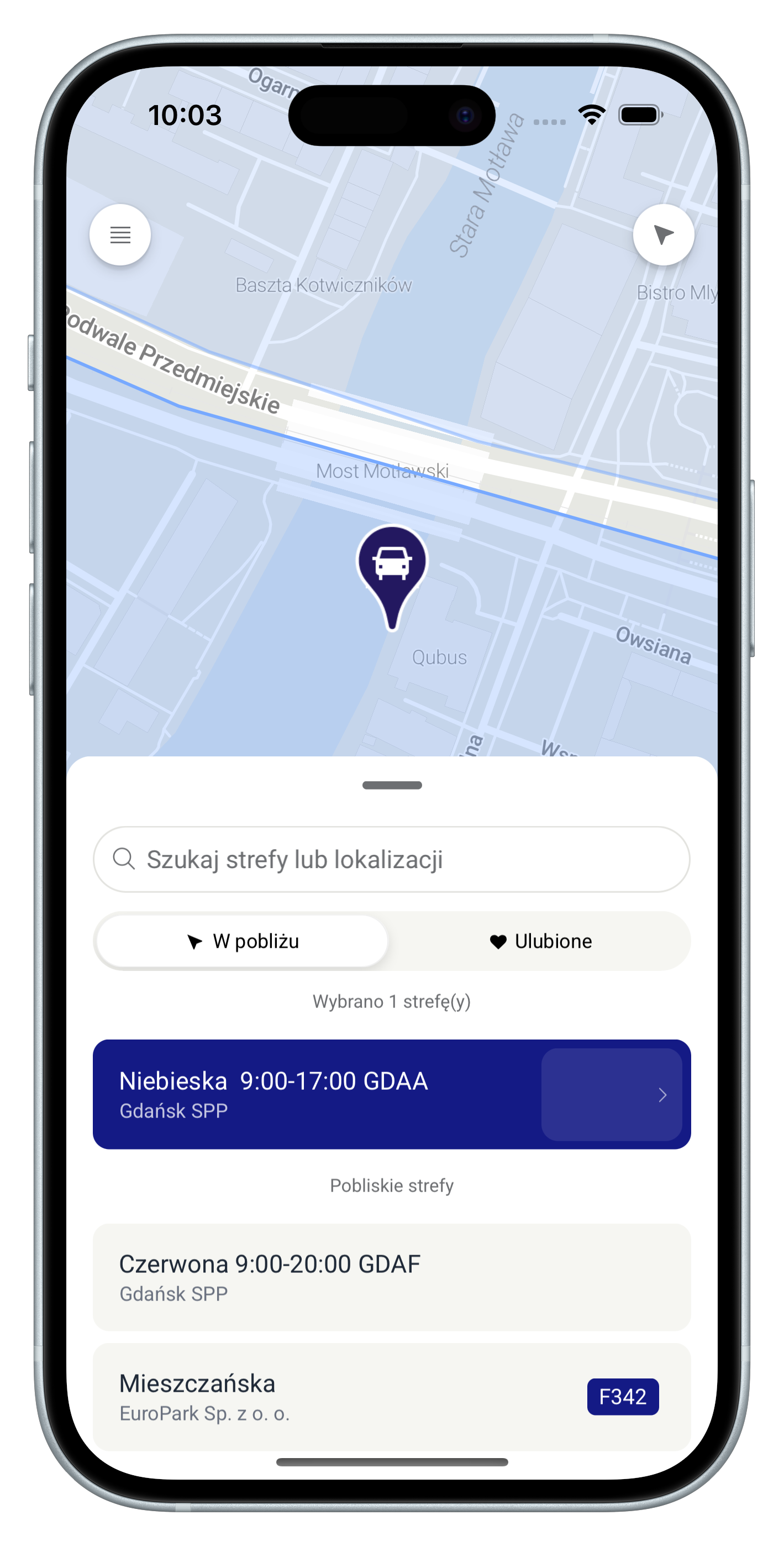 Znajdź swoją strefę.